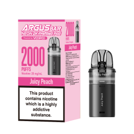 Voopoo Argus Bar Neon 2K Prefilled Pod - Image 5